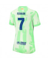 Barcelona Ferran Torres #7 Alternativní Dres pro Dámské 2024-25 Krátký Rukáv